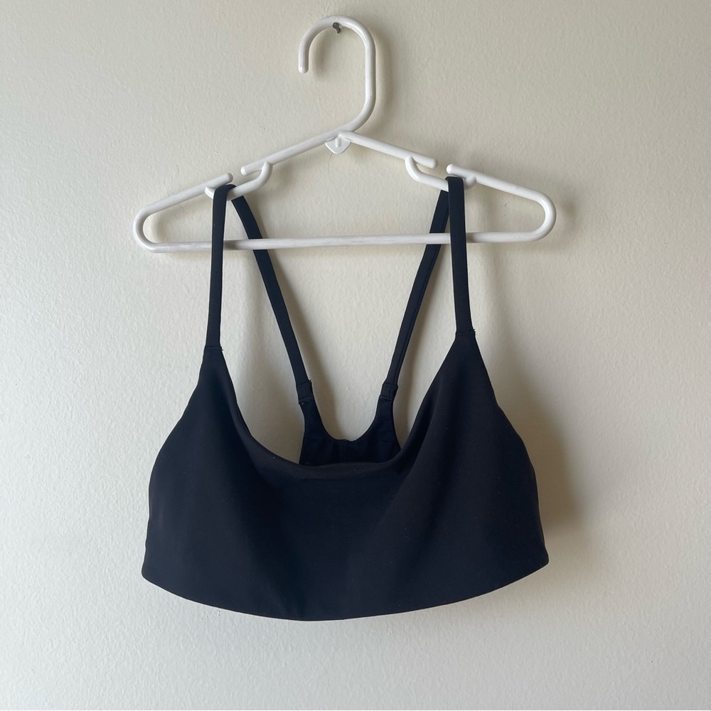 Lululemon Wunder Train Women's Black Bralette Size 6
